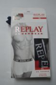 *Three Replay Men's Boxer Shorts Size: XL