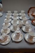 Paragon and Royal Adderley Cups and Saucers 30=pcs