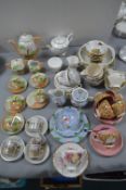 Vintage Pottery Part Tea Sets etc. Including Moder