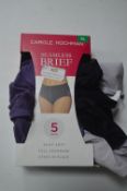 *Carole Hochman Seamless Briefs 5pk Size: XL