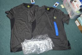 *Three Umbro Men's T-Shirts Size: L