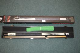 *Power Glade Pool Cue and Case Set