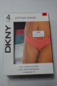 *DKNY Cotton Bikini Briefs 3pk Size: M