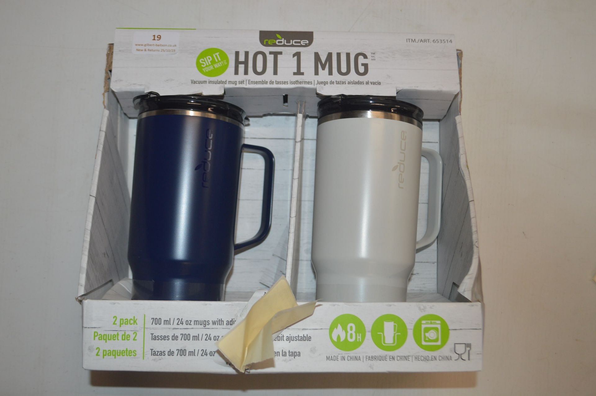 *Reduce Hot Mug Twin Pack