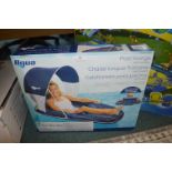 *Aqua Pool Lounger with Canopy