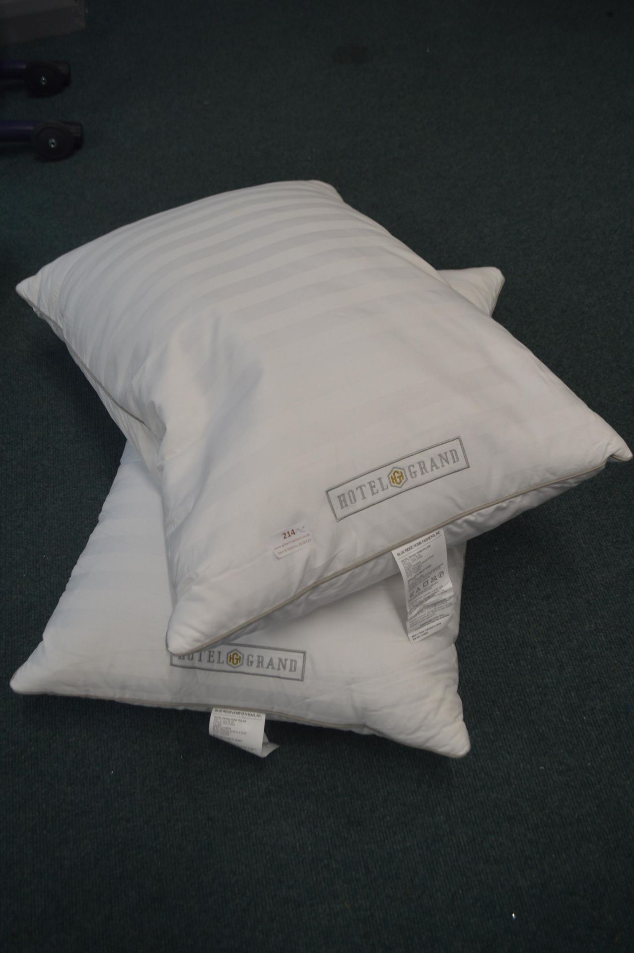 *Two Hotel Grand Feather & Down Pillows