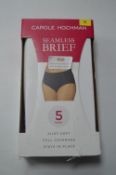 *Carole Hochman Seamless Briefs 5pk Size: S