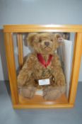 Steiff Bear of the Year 2021 No. 169 with Display