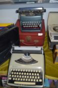 Two Vintage Typewriters