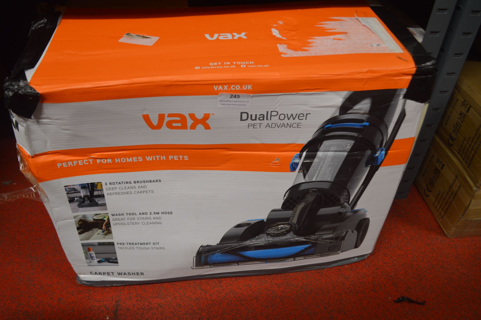*Vax Dual Power Vacuum Cleaner