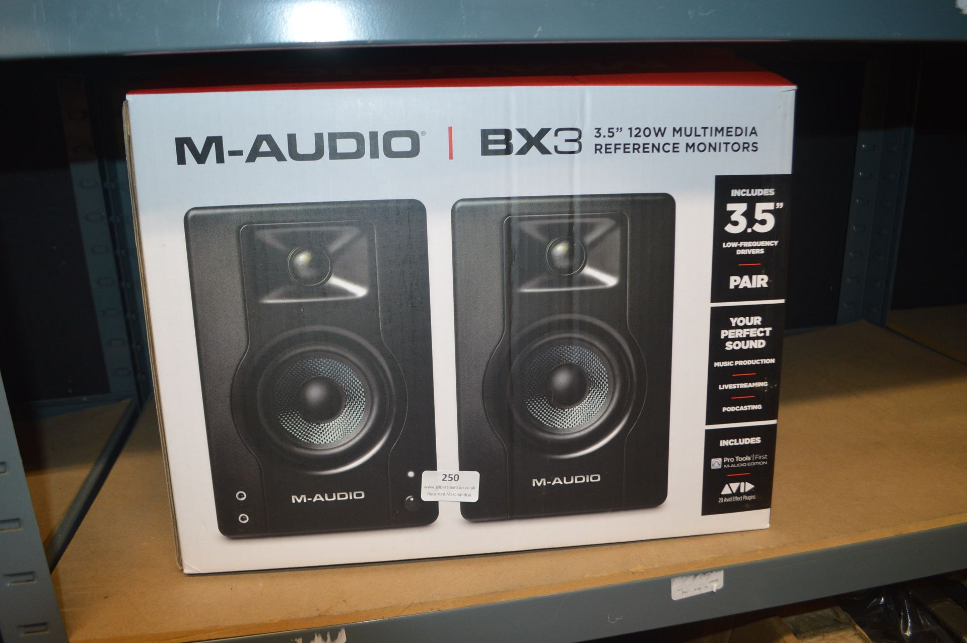*M Audio DX3 Multimedia Monitor Speakers