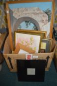 Framed Pictures and Prints, plus Photo Frames