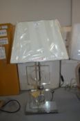 *Dar Eco Table Lamp with Cream Shade