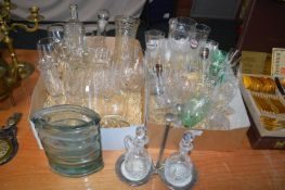 Drinking Glasses, Decanters, etc.