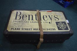 Vintage Bentley's of Hull Snowflake Laundry Box