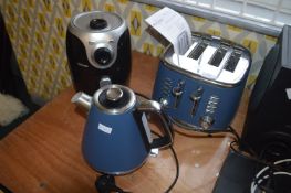 Morrisons Four Slice Toaster and Kettle, plus a Tr