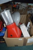 Kitchen Items, Electricals, etc.