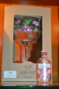 Flamingo Gin Glass, and Gordon's Miniature Pink Gi