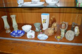 Assorted Pottery and Animal Figures