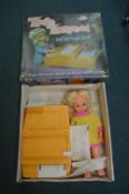 Vintage Poly Toy Katy Cat Doll with Magic Desk