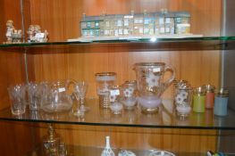 Glass Jugs and Vases