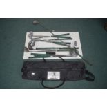 GoFlex Caddy Bag and Full Set of Telescopic Clubs