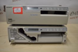 * 2x Sony UP-2800P colour video printers