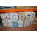 *Twelve Part Boxes of Assorted Cat5 Cable