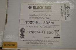 *Six Part Boxes of GigaBase 350 Cat5E 350mHz Grey PVC Cable