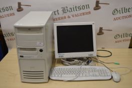 *Computer with Relisys Monitor, Keyboard, and Mouse