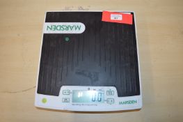 * Marsden digital weighing scale, 220kg max
