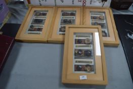 Four Framed Wall Art Displays