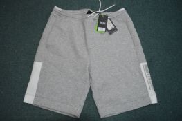 Hugo Boss Grey Shorts Size: Xl