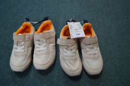 Two Pairs of H&M Kid's Trainers Size: 8.5
