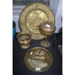 Decorative Brassware, Wall Plates etc