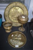 Decorative Brassware, Wall Plates etc