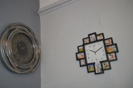 *Two Wall Clocks