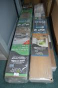 *Four Packs of Golden Select Laminate Flooring - Mixed woods