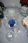 Glassware including Trifle Dishes etc