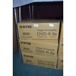 5x 50 Ritek Portable DVD R8X Discs