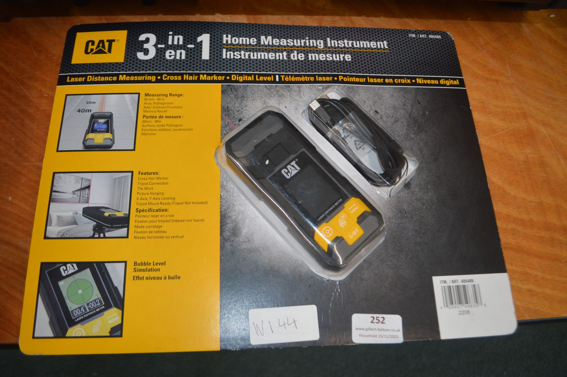 CAT 3-in-1 Home Measure