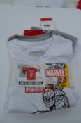 Marvel Kid's T-Shirt 3pk Size: 9-11 years