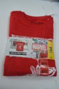 Marvel Kid's T-Shirt 3pk Size: 9-11 years