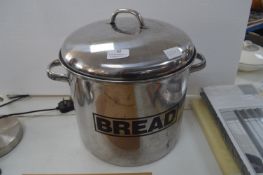 Large Stainless Steel Bread Bin