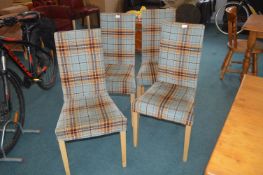 Four Upholstered Side Chairs