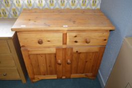 Solid Pine Small Sideboard