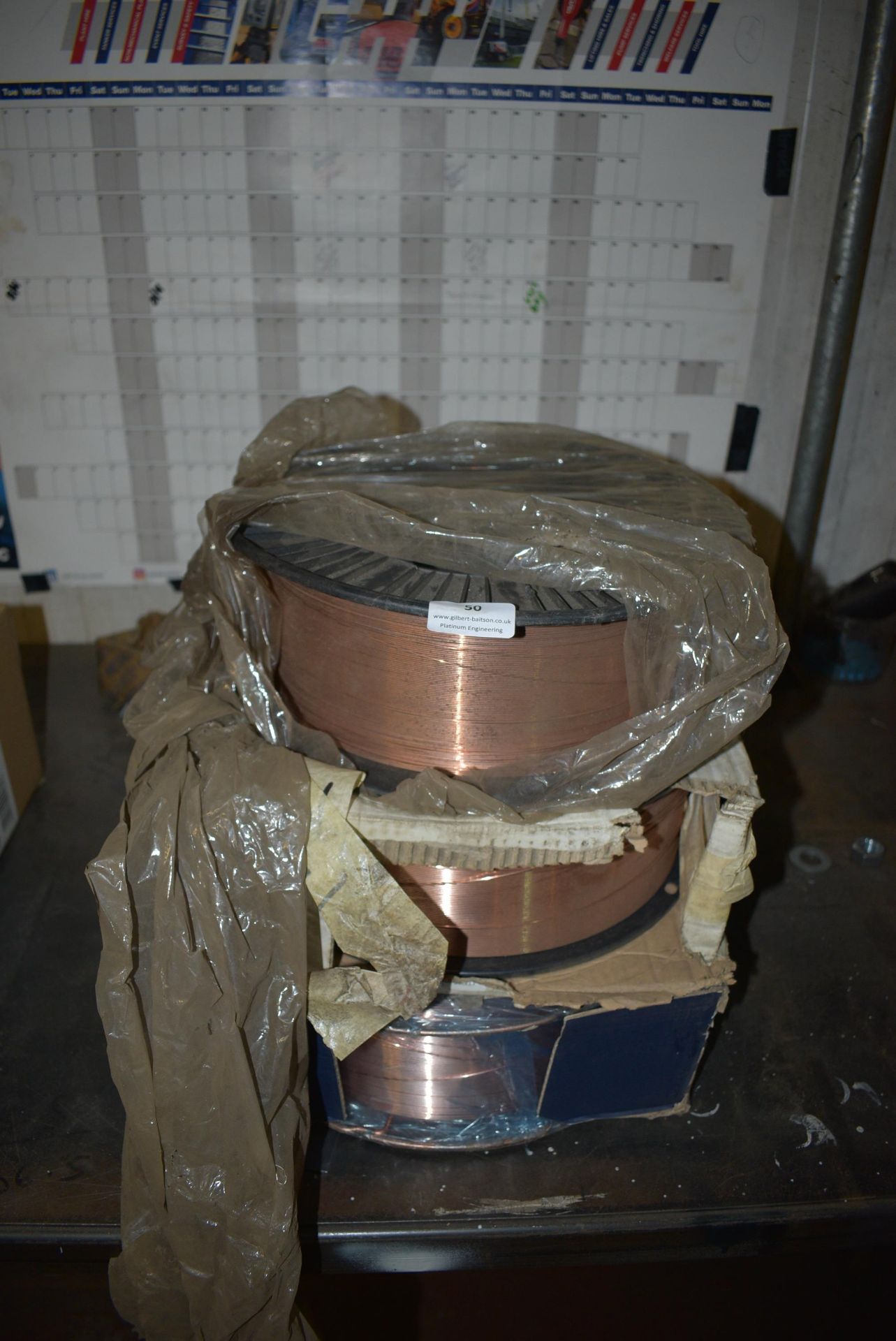 *Three Rolls of Mig Welding Wire