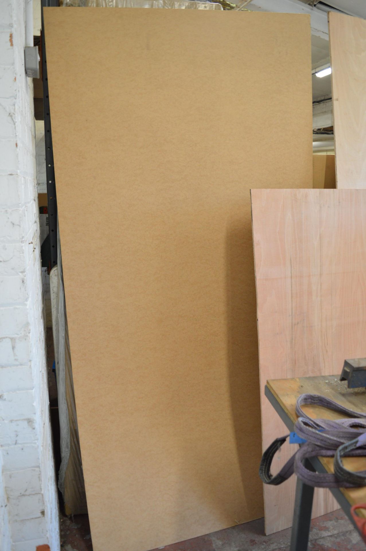 *Sheet of 12mm Plywood 8ft x 4ft, 160x90cm 10mm Plywood Offcut, and a Sheet of Hardboard 8ft x 4ft - Bild 3 aus 3