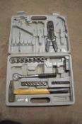 Set of Four Saws, and a Part Tool Set