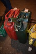 *Green 20L Jerry Can with Spout